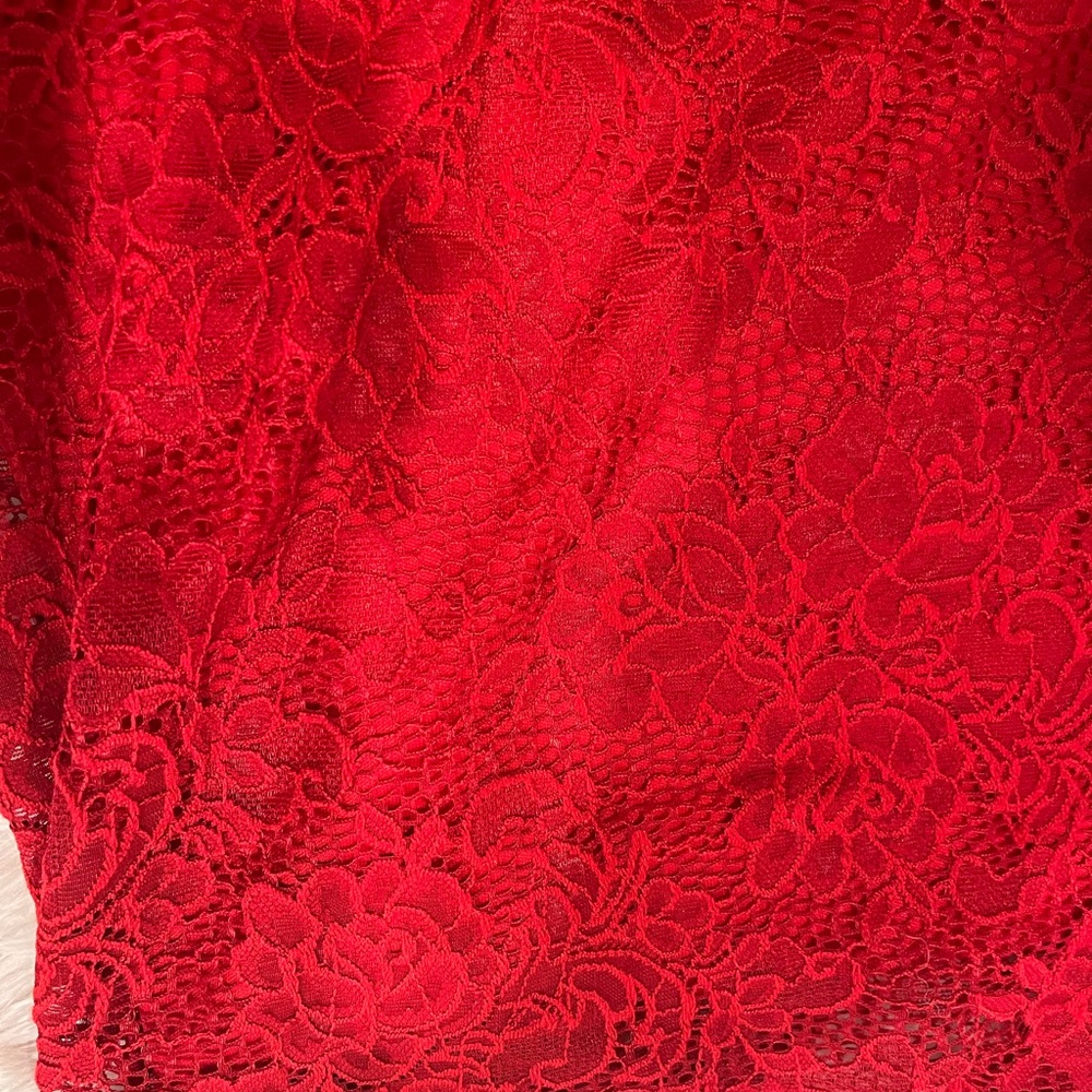 Red dress